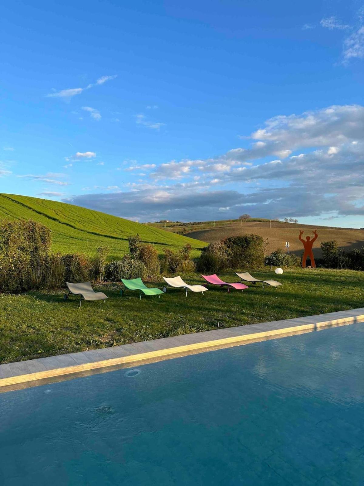 Villa Il Giardinello Montalcino Exterior foto